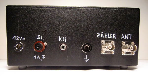 40m-QRP-TRX, hinten