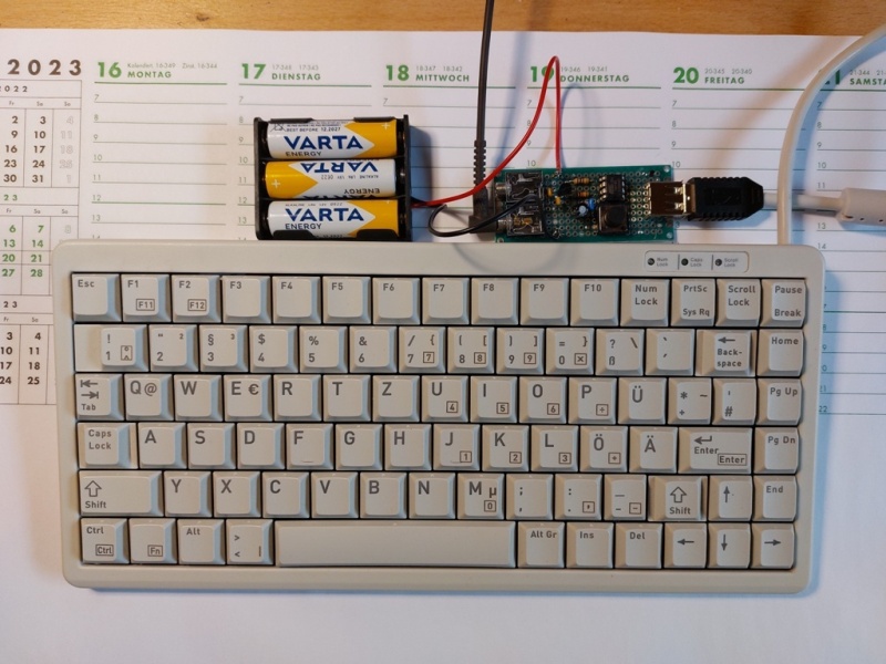 Morsetastatur ATtiny85