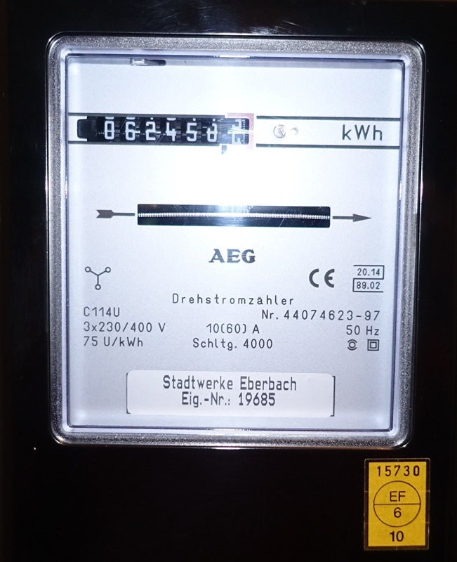 Analoger Zähler